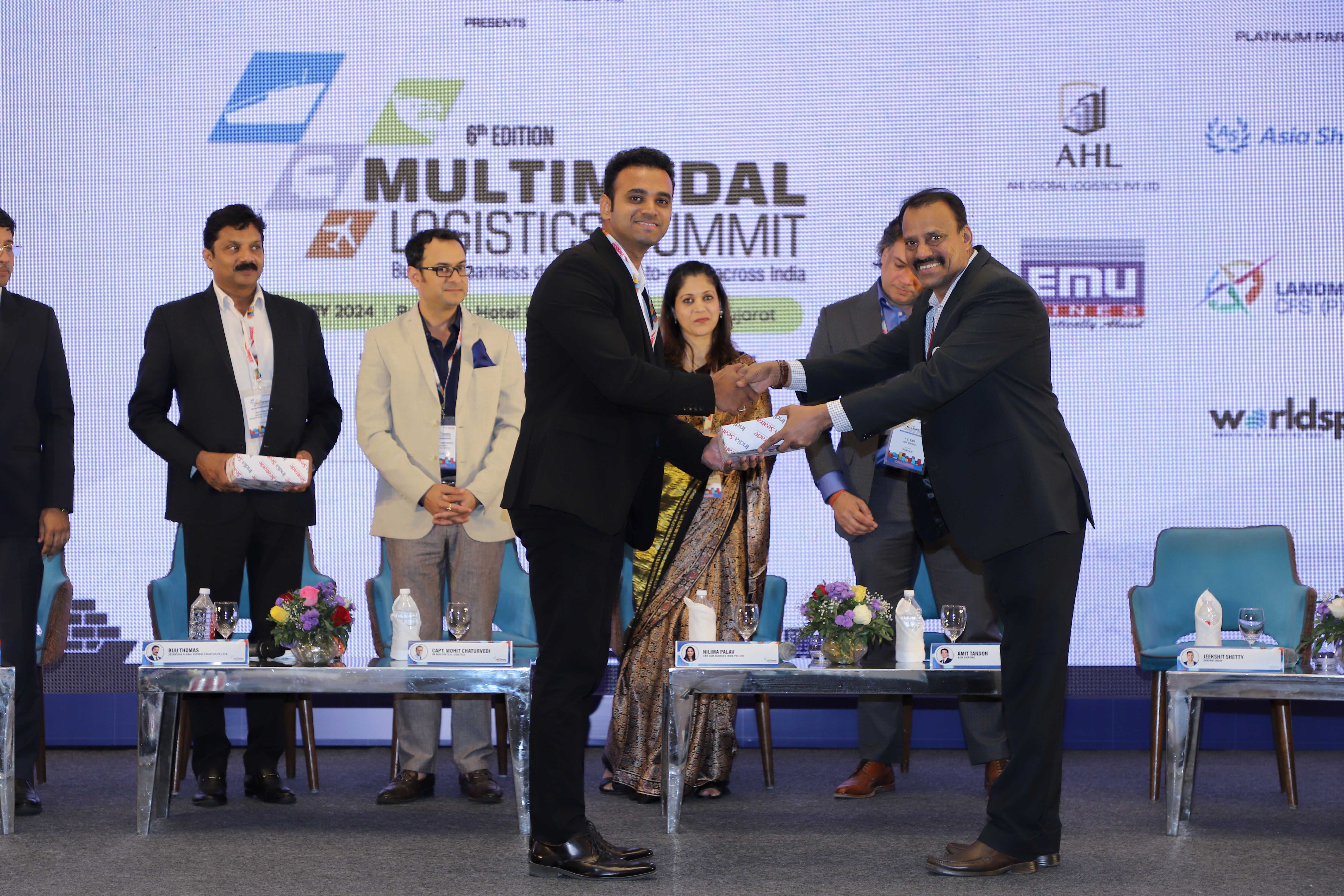 Jeekshith Shetty's Visionary Insights Illuminate the Path to Excellence in Multimodal Logistics at India SeaTrade's Summit